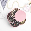HTUTWOO Jewelry Organizer, Small Jewelry Box Earring Holder for Women Gifts, Jewelry Storage Box 4-Layer Rotatable Jewelry Accessory Storage Tray - 2 of 4