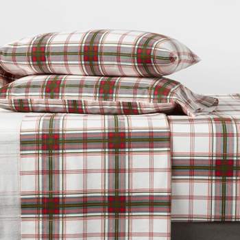 Christmas Holiday Flannel Sheet Set- Threshold