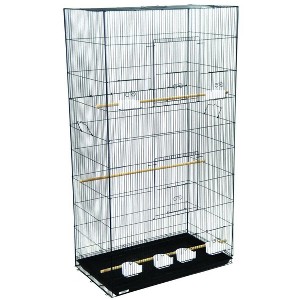 YML X-Large Breeding Cage 30 x 18 x 55 Black - 1 of 2