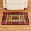 Collections Etc Elegant Color Block Rug - 2 of 4