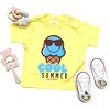 The Juniper Shop SmileyWorld Cool Summer Ice Cream Blue Toddler Short Sleeve Tee - 2 of 4