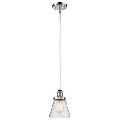 Innovations Lighting Bell 1 - Light Pendant in  Polished Nickel