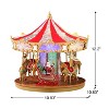 Mr. Christmas 12 in. Animated Crystal Very Merry Carousel - 3 of 4