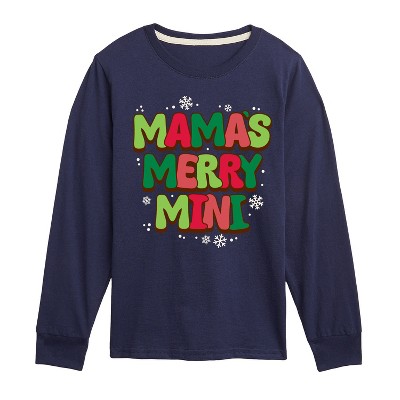Boys' - Instant Message - Mamas Merry Mini Long Sleeve Graphic T-Shirt