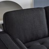 Karl Home |85.8 in. W Square Arm Corduroy 3-Seat U-shaped Tufed Sofa in Beige with Ottoman - 4 of 4