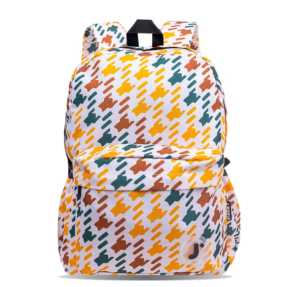 Photos - Travel Accessory JWorld Oz Campus 17" Backpack - Vivid Tweed: Water-Resistant, Laptop Sleev