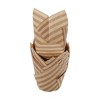 Unique Bargains Stripes Print Flame Shape Disposable Baking Cups Greaseproof Paper 1.97"x3.15" 50 Pcs - 3 of 4