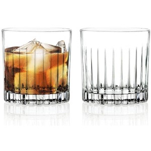 Barski Double Old Fashioned Tumbler Whiskey Glasses, Made with Fine European Craftmanship, Dishwasher Safe,  Timeless Design, 10.5 oz - 2 PK - 1 of 4