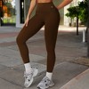Anna-Kaci Active Women's High Waist Seamless Leggings with Contoured Panels for Comfortable Stretch Fit - 3 of 4