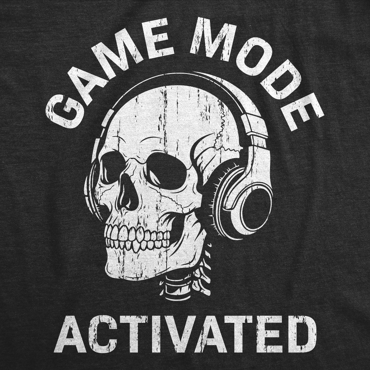 Мужские футболки Crazy Dog T-Shirts, Inc. Mens Funny T Shirts Game Mode On Sarcastic Video Game Graphic Novelty Tee For Men - Crazy Dog Men's T Shirt For Gamers Black L — фото 2