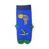Ice Cream Cone Earth Socks (Men's Sizes Adult Large) from the Sock Panda - 3 of 4