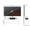 Manufacturer Refurbished Hisense 100L9G-CINE100A 100" UST Ultra Short Throw Projector, Includes 100" wall mounted screen. - 3 of 4