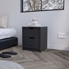 NicBex Nightstand with Drawers,Modern Side Table with Storage Space and Wood Frame,Bedside Table for Bedroom,Living Room - 2 of 4
