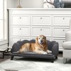 PawHut Pearl Design Pet Sofa for Medium and Large Sized Dogs, Pet Bed with Cushion and Solid Wood Legs - image 2 of 4