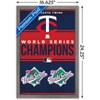 Trends International MLB Minnesota Twins - Champions 23 Framed Wall Poster Prints - 3 of 4