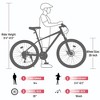 Okak 26IN Adult Bike with 24 Speed and Suspension Fork, Mountain Bike with KENDA Tires and Disk Brake, Fat Tire Bike for Men and Women - 4 of 4