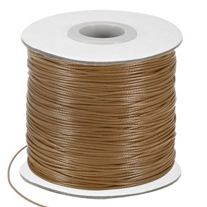 Unique Bargains Waxed Polyester Durable Flexible Beading Cord 1 Roll - 1 of 4