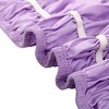 PiccoCasa Dust Resistant Elastic Wrap-Around Ruffle Bed Skirts 15" Drop 1 Pc - 4 of 4