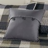 SEVOBAL Daybed Cover Set Quilted Cover Daybeds Pre-Washed Cotton Filled Coastal Bedding Scallop Edge Shams Bedskirt Pillow - 4 of 4