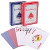 LotFancy Playing Cards, 2 Pack, Poker Size Standard Index, Decks of Cards (Blue and Red) - 4 of 4