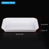 Unique Bargains Plastic Rectangle Reusable Fast Food Dining Areas Serving Trays - 2 of 4