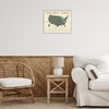 Stupell Industries United States National Parks Adventure Map Green Orange Black Framed Giclee Art - 2 of 4