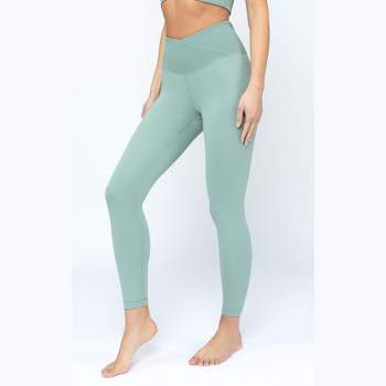 Yogalicious Lux Leggings XS Mid Rise Yoga Pants Light Purple Athleisure  Workout