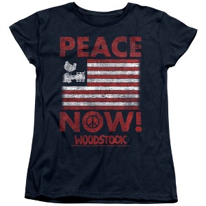 Women's Woodstock Peace Now T-Shirt - 1 of 4