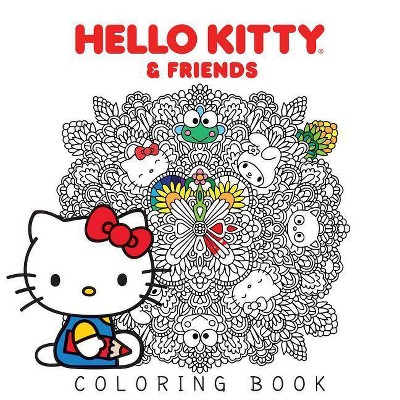 Hello Kitty & Friends Coloring Book - (Paperback)