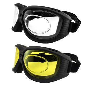 2 Pairs of Birdz Eyewear Hawk Safety Goggles - 1 of 4