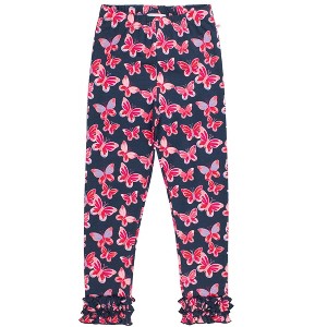 RuffleButts Girls Ruffle Leggings - 1 of 4