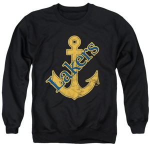 Men's Lake Superior State University Distressed Primary Crewneck Sweatshirt - 1 of 4