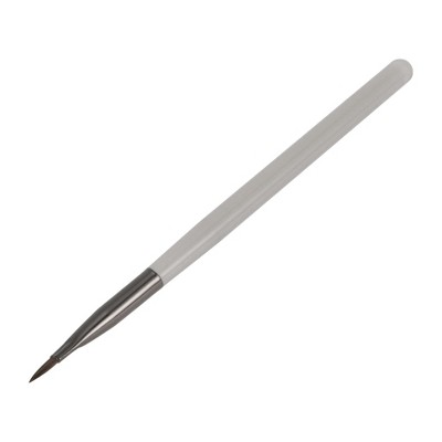 Unique Bargains Carved Nail Painting Brushes for Polish Painting Home DIY Clear Gray 1 Pc