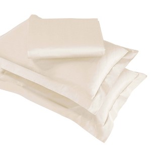 Luxury Egyptian Cotton 850 Thread Count Solid 3 Piece Duvet Cover Set by Blue Nile Mills - 1 of 4