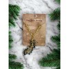 Michelle Marie Boutique's Green Iridescent Cluster Necklace - 3 of 3