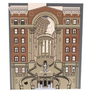 Cat's Meow Village 6.0 Inch Cincinnatus , Landmark Cincinnati Kroger (PC) - 1 of 2