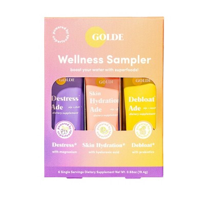 Golde Super Ade Wellness Sampler Gift Set - 0.68oz