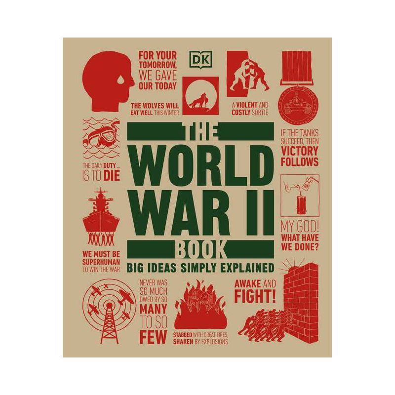 The World War II Book - (DK Big Ideas) by  DK (Hardcover), 1 of 2