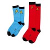 Ukonic Star Trek: The Original Series Spock Mens & Uhura Womens Sock Set | 2 Pairs - 2 of 4