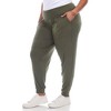 Women's Plus Size Harem Pants - White Mark - 3 of 4