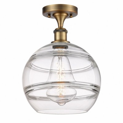 Rochester - 1 Light Semi-Flush Mount In Industrial Style-12.88 Inches Tall and 10 Inches Wide