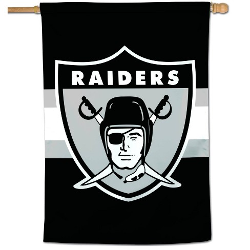 Las Vegas Raiders Banner 28x40 Vertical - Sports Fan Shop