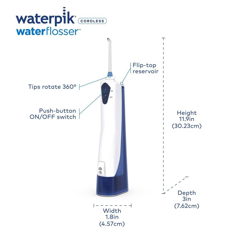 Waterpik Cordless Water Flosser, 6 of 15