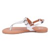 New York & Company Women's Angelica Flat Sandal - 3 of 4