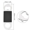 Unique Bargains Stainless Steel Portable Beer Bottle Opener with Leather Handle for Party - 2 of 4