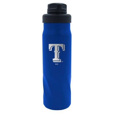 Mlb Texas Rangers 20oz Stainless Steel Water Bottle : Target