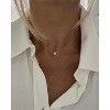Diamond Choker Necklace for Women: Dainty 14K Gold/Sterling Silver Gold Plated CZ Jewelry, Trendy Gift - 2 of 4