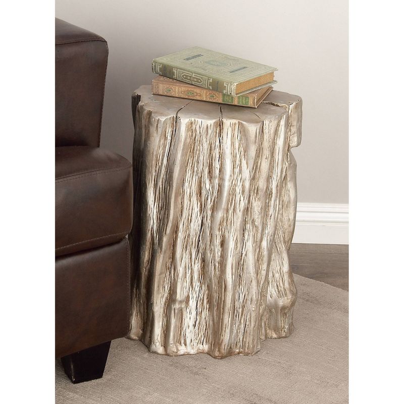 Eclectic Tree Trunk Inspired Foot Stool - Olivia &#38; May, 2 of 8