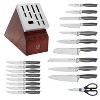 HENCKELS Graphite 20-pc Self-Sharpening Knife Set with Block (Black) - 3 of 3