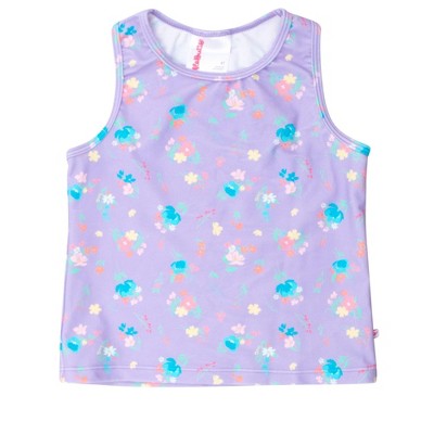 RuffleButts Girls Active Tank Top